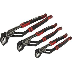 Loops 3 Piece Water Pump Pliers Set - 200mm 250mm 300mm Pliers - Corrosion Resistant Loops 3 Piece Water Pump Pliers Set - 200mm 250mm 300mm Pliers - Corrosion Resistant