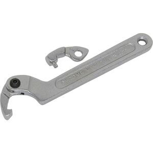 Loops 4 Pack Adjustable C Spanner Set - 19-51mm Hook & Pin Retaining Ring Hinged Arm Loops 4 Pack Adjustable C Spanner Set - 19-51mm Hook & Pin Retaining Ring Hinged Arm