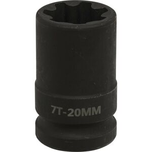 Loops 20mm Brake Caliper Socket - 1/2" Sq Drive - 7-Point Profile - for VAG Vehicles Loops 20mm Brake Caliper Socket - 1/2" Sq Drive - 7-Point Profile - for VAG Vehicles