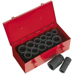 Loops 13 Piece PREMIUM Impact Socket Set - 3/4" Sq Drive - Deep Sockets - High Torque Loops 13 Piece PREMIUM Impact Socket Set - 3/4" Sq Drive - Deep Sockets - High Torque