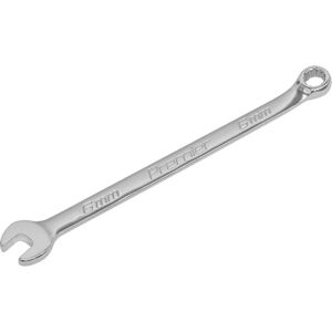 Loops 6mm Steel Combination Spanner - Long Slim Design Combo Wrench - Chrome Vanadium Loops 6mm Steel Combination Spanner - Long Slim Design Combo Wrench - Chrome Vanadium