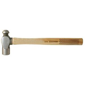 Loops 24oz Hickory Ball Pein Hammer Striking Punches Forged Steel Head Hickory Shaft Loops 24oz Hickory Ball Pein Hammer Striking Punches Forged Steel Head Hickory Shaft
