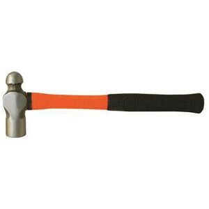 Loops 8oz Fibreglass Ball Pein Hammer Steel Head Shock Absorbing Shaft Loops 8oz Fibreglass Ball Pein Hammer Steel Head Shock Absorbing Shaft