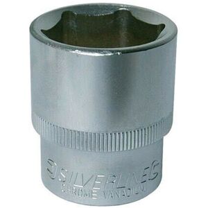 Loops 22mm Steel Hex Socket 1/2" Inch Drive Allan Nut Chrome Bit Bolt Tightening Loops 22mm Steel Hex Socket 1/2" Inch Drive Allan Nut Chrome Bit Bolt Tightening
