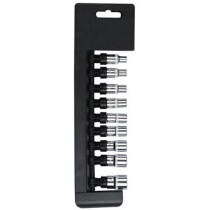 Loops 9 Piece Socket Set 3/6 Inch 1/2" Chrome Vanadium Square 1/4" Imperial Driver Loops 9 Piece Socket Set 3/6 Inch 1/2" Chrome Vanadium Square 1/4" Imperial Driver