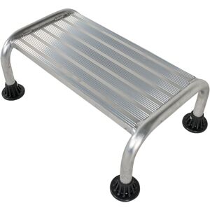 Loops 220mm Large Frame Stable Steps Sturdy Aluminium 500mm Wide 1 Tread Step Ladder Loops 220mm Large Frame Stable Steps Sturdy Aluminium 500mm Wide 1 Tread Step Ladder