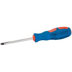 Loops SL5 x 75mm Slotted Screwdriver Soft Grip Handle & Hard Steel Flared Flat Driver Loops SL5 x 75mm Slotted Screwdriver Soft Grip Handle & Hard Steel Flared Flat Driver
