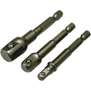 Rolson 30411 3pc Socket Adaptor Set, One Size Rolson 30411 3pc Socket Adaptor Set, One Size