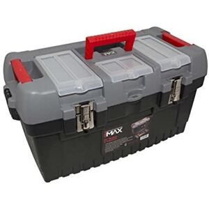 Hilka MTB22 22-Inch Maximum Toolbox and Organiser - Black/Grey Hilka MTB22 22-Inch Maximum Toolbox and Organiser - Black/Grey