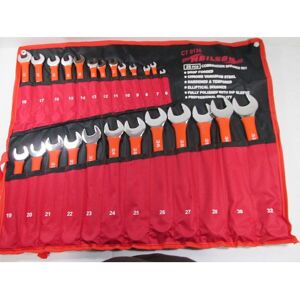 Neilsen ct0126 25 Pc Combination Spanner Set 6mm-32mm, Red Neilsen ct0126 25 Pc Combination Spanner Set 6mm-32mm, Red