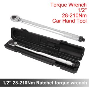 Unbranded 1/2" Torque Wrench 28-210Nm Drive Adjustable Spanner Hand Ratchet Unbranded 1/2" Torque Wrench 28-210Nm Drive Adjustable Spanner Hand Ratchet