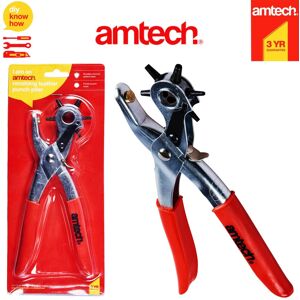 Taurus-Web-Tech AMTECH Revolving Leather Punch Plier 6 Sizes Belt EYELET Hole Puncher Taurus-Web-Tech AMTECH Revolving Leather Punch Plier 6 Sizes Belt EYELET Hole Puncher