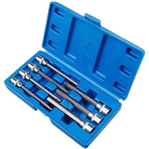 GreenZech 7Pcs 3/8" Drive Long Reach Hex Bit Socket Set 3-10mm CR-V Screwdriver Head Set GreenZech 7Pcs 3/8" Drive Long Reach Hex Bit Socket Set 3-10mm CR-V Screwdriver Head Set
