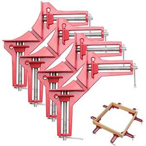Fippy 4PCS Corner Clamps for Woodwork, 90 Degree Right Angle Clamps Adjustable W Fippy 4PCS Corner Clamps for Woodwork, 90 Degree Right Angle Clamps Adjustable W