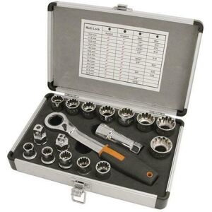 17 piece 19 mm Socket Set Multi Fit -go Thru (Genuine Neilsen CT1118) 17 piece 19 mm Socket Set Multi Fit -go Thru (Genuine Neilsen CT1118)