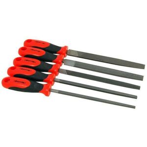 File Set 5 Piece 2/200 mm Metal File Flat Square Round (Genuine Neilsen CT1439) File Set 5 Piece 2/200 mm Metal File Flat Square Round (Genuine Neilsen CT1439)