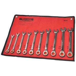 Metric Sae Size Ratchet Combination Wrench Spanner Set 10pc (Neilsen CT4045) Metric Sae Size Ratchet Combination Wrench Spanner Set 10pc (Neilsen CT4045)