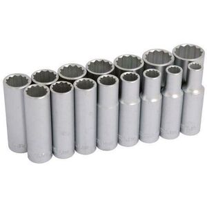 1/2" Deep Drive Sockets Metric 12 pt 10 - 24mm On Rail (Genuine Neilsen CT0873) 1/2" Deep Drive Sockets Metric 12 pt 10 - 24mm On Rail (Genuine Neilsen CT0873)