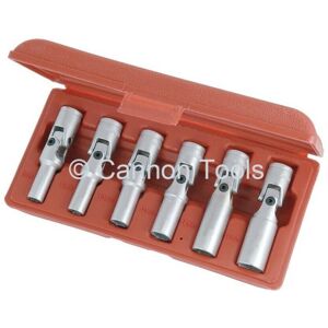 6 Pc 3/8'' Glow Spark Plug Removal Joint Socket (Genuine Neilsen CT1801) 6 Pc 3/8'' Glow Spark Plug Removal Joint Socket (Genuine Neilsen CT1801)