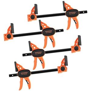 Jorgensen 99216A 6-Inch/150mm Clamps Woodworking 4 Pack, Splicable to 16? Ratche Jorgensen 99216A 6-Inch/150mm Clamps Woodworking 4 Pack, Splicable to 16? Ratche