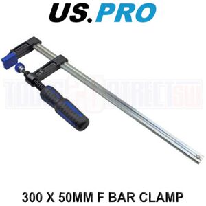 US PRO Tools 300 X 50mm F Clamp Sliding Bar Profile Clamp Quick Slide 2690 US PRO Tools 300 X 50mm F Clamp Sliding Bar Profile Clamp Quick Slide 2690