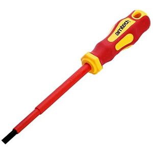Amtech L0659 5.5mm x 125mm Slotted VDE™ 1000V Electrical Screwdriver Amtech L0659 5.5mm x 125mm Slotted VDE™ 1000V Electrical Screwdriver
