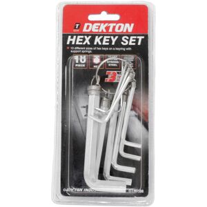 Dekton 10PC HEX KEY SET, DT85508 Dekton 10PC HEX KEY SET, DT85508