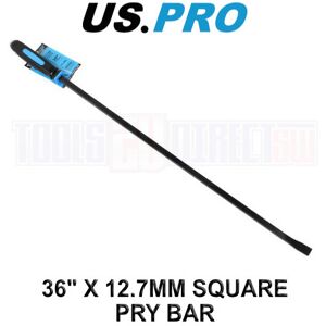 US PRO Tools 36" X 12.7MM Angled Pry Bar Fully Hardened 6867 US PRO Tools 36" X 12.7MM Angled Pry Bar Fully Hardened 6867