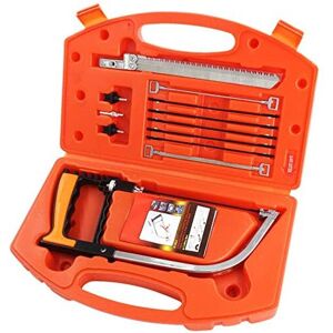 ZIMAIC Multifunction Hacksaw Set, 15 in 1, with 8 HSS Extra Steel Saw Blades,Jun ZIMAIC Multifunction Hacksaw Set, 15 in 1, with 8 HSS Extra Steel Saw Blades,Jun