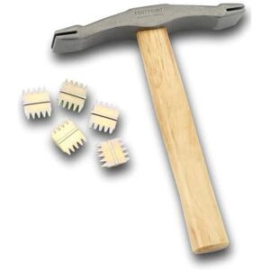 Footprint Scutch Hammer and Combs Set MasonryBricklaying Tools Double Ended 5 Combs Includ Footprint Scutch Hammer and Combs Set MasonryBricklaying Tools Double Ended 5 Combs Includ