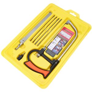 Wejoy 8 in 1 Metal Magic Saw Hacksaw Hand DIY Mini Tool Kits 6 Blades Model Tool Wejoy 8 in 1 Metal Magic Saw Hacksaw Hand DIY Mini Tool Kits 6 Blades Model Tool