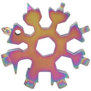 GreenZech (Colorful) 18In1 Snowflake Wrench Tool Outdoor Multitool Spanner Hex Wrench Hiki GreenZech (Colorful) 18In1 Snowflake Wrench Tool Outdoor Multitool Spanner Hex Wrench Hiki