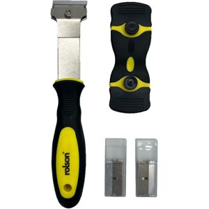 Rolson Scraper set and 20 piece pack of spare blades: A double ended short and l Rolson Scraper set and 20 piece pack of spare blades: A double ended short and l