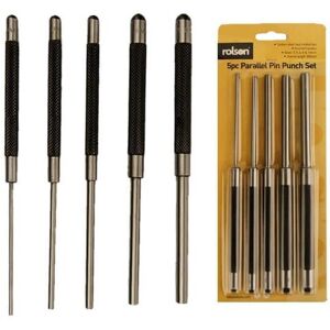 Rolson 5pc Parallel Pin Punch Set 26269 Rolson 5pc Parallel Pin Punch Set 26269