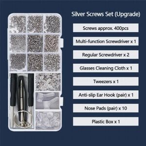 Unbranded Eyeglasses Sunglasses Repair Kit Tool Glasses Screwdriver Screws Sets Nuts Nose Unbranded Eyeglasses Sunglasses Repair Kit Tool Glasses Screwdriver Screws Sets Nuts Nose