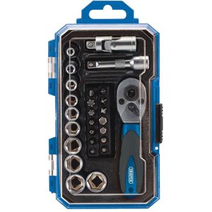 Draper Socket Set, 1/4"" Sq. Dr. (27 Piece) Draper Socket Set, 1/4"" Sq. Dr. (27 Piece)