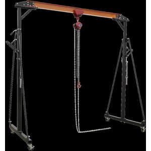 Sealey Portable Lifting Gantry Crane Adjustable 0.5 Tonne & Hoist Combo Sealey Portable Lifting Gantry Crane Adjustable 0.5 Tonne & Hoist Combo