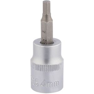 Draper Socket with Hexagonal Bit, 3/8"" Sq. Dr., 4mm Draper Socket with Hexagonal Bit, 3/8"" Sq. Dr., 4mm