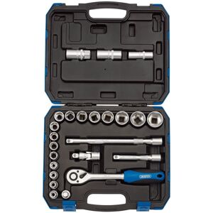 Draper Metric Socket Set, 1/2"" Sq. Dr. (24 Piece) Draper Metric Socket Set, 1/2"" Sq. Dr. (24 Piece)