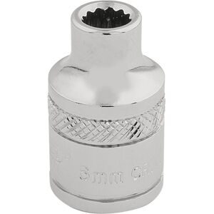 Draper HI-TORQ® 12 Point Socket, 3/8"" Sq. Dr., 6mm Draper HI-TORQ® 12 Point Socket, 3/8"" Sq. Dr., 6mm