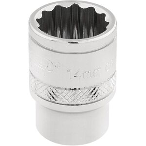 Draper HI-TORQ® 12 Point Socket, 3/8"" Sq. Dr., 14mm Draper HI-TORQ® 12 Point Socket, 3/8"" Sq. Dr., 14mm