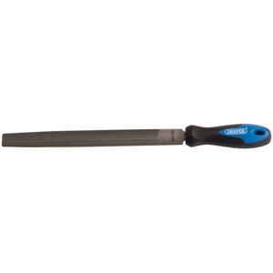 Draper Soft Grip Engineer's Half Round File and Handle, 250mm Draper Soft Grip Engineer's Half Round File and Handle, 250mm
