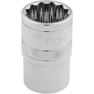 Draper HI-TORQ® 12 Point Socket, 3/8"" Sq. Dr., 11/16"" Draper HI-TORQ® 12 Point Socket, 3/8"" Sq. Dr., 11/16""