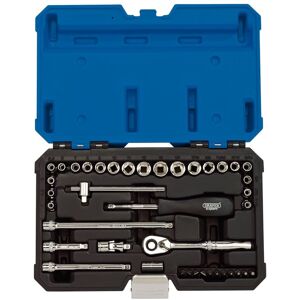 Draper Combined MM/AF Socket Set, 1/4"" Sq. Dr. (40 Piece) Draper Combined MM/AF Socket Set, 1/4"" Sq. Dr. (40 Piece)