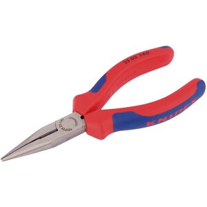 Draper Knipex 25 02 140 SB Long Nose Pliers - Heavy Duty Handles, 140mm Draper Knipex 25 02 140 SB Long Nose Pliers - Heavy Duty Handles, 140mm
