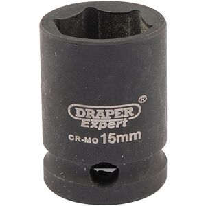 Draper Expert HI-TORQ® 6 Point Impact Socket, 3/8"" Sq. Dr., 15mm Draper Expert HI-TORQ® 6 Point Impact Socket, 3/8"" Sq. Dr., 15mm