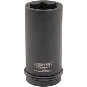 Draper Expert HI-TORQ® 6 Point Deep Impact Socket, 3/4"" Sq. Dr., 29mm Draper Expert HI-TORQ® 6 Point Deep Impact Socket, 3/4"" Sq. Dr., 29mm