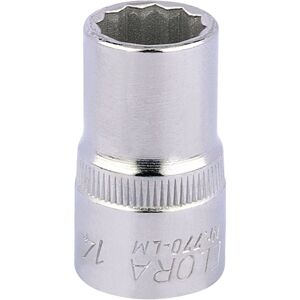 Elora Bi-Hexagon Socket, 1/2"" Sq. Dr., 14mm Elora Bi-Hexagon Socket, 1/2"" Sq. Dr., 14mm