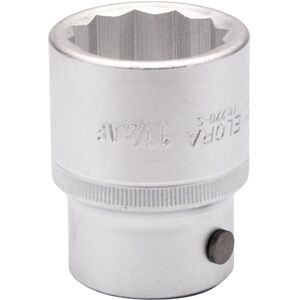 Elora Bi-Hexagon Socket, 1.1/4"" 3/4"" Sq. Dr. Elora Bi-Hexagon Socket, 1.1/4"" 3/4"" Sq. Dr.