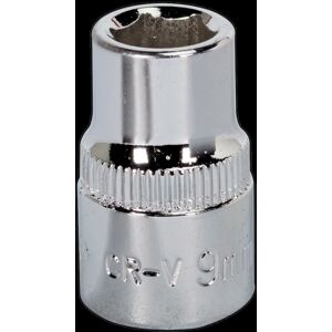 Sealey WallDrive® Socket 9mm 3/8"Sq Drive Fully Polished Sealey WallDrive® Socket 9mm 3/8"Sq Drive Fully Polished